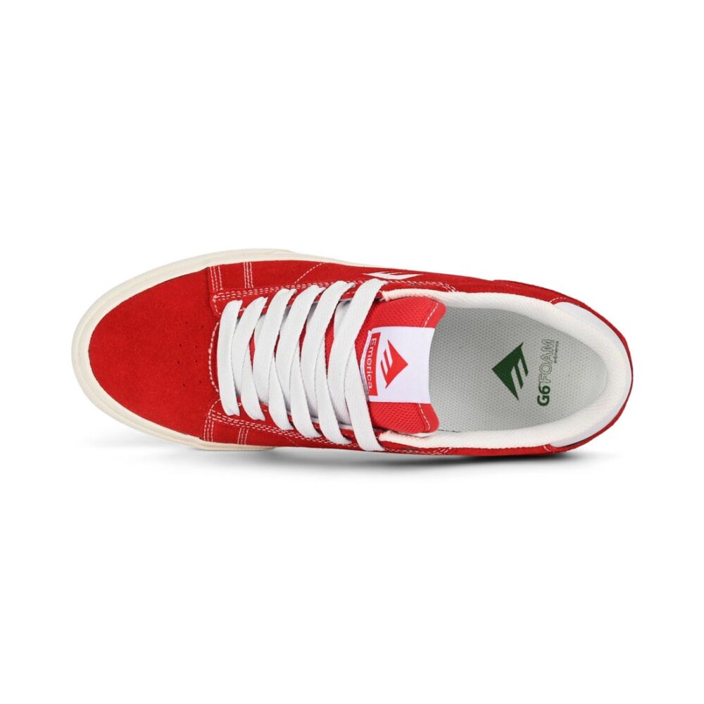 Emerica Moca Skate Shoes - Red