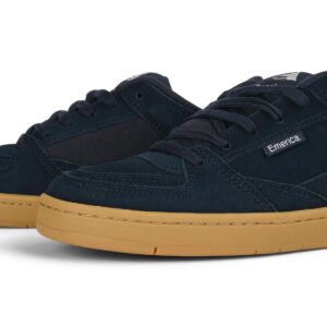 Emerica Mute Skate Shoes - Navy/Gum