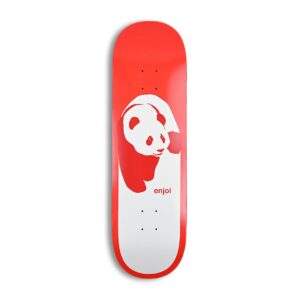 Enjoi Classic Panda R7 Skateboard Deck - Red