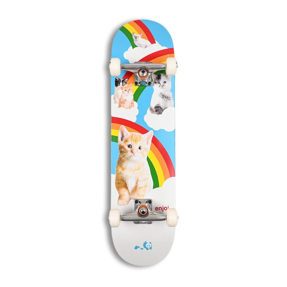 Enjoi Kitten Dreams FP 8" Complete Skateboard