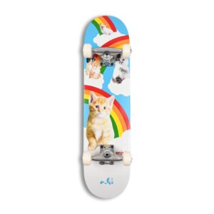 Enjoi Kitten Dreams FP Soft Top 7.25" Complete Skateboard