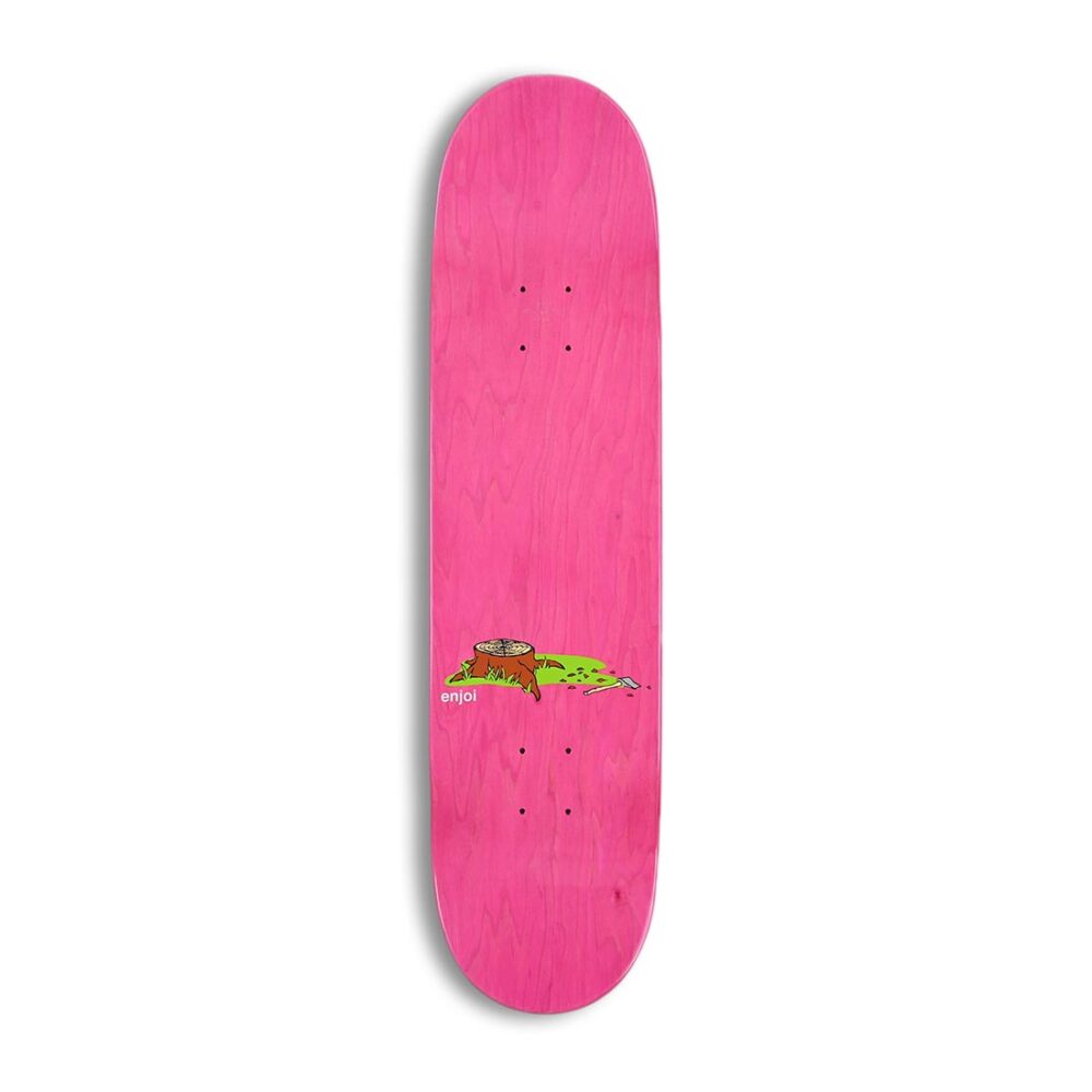 Enjoi Spectrum R7 8.25" Skateboard Deck - White