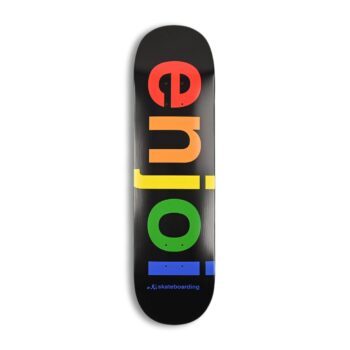 Enjoi Spectrum R7 8.5" Skateboard Deck - Black