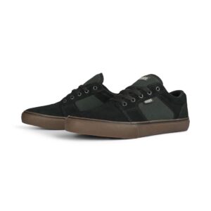 Etnies Barge LS Skate Shoes - Black/Brown/Green