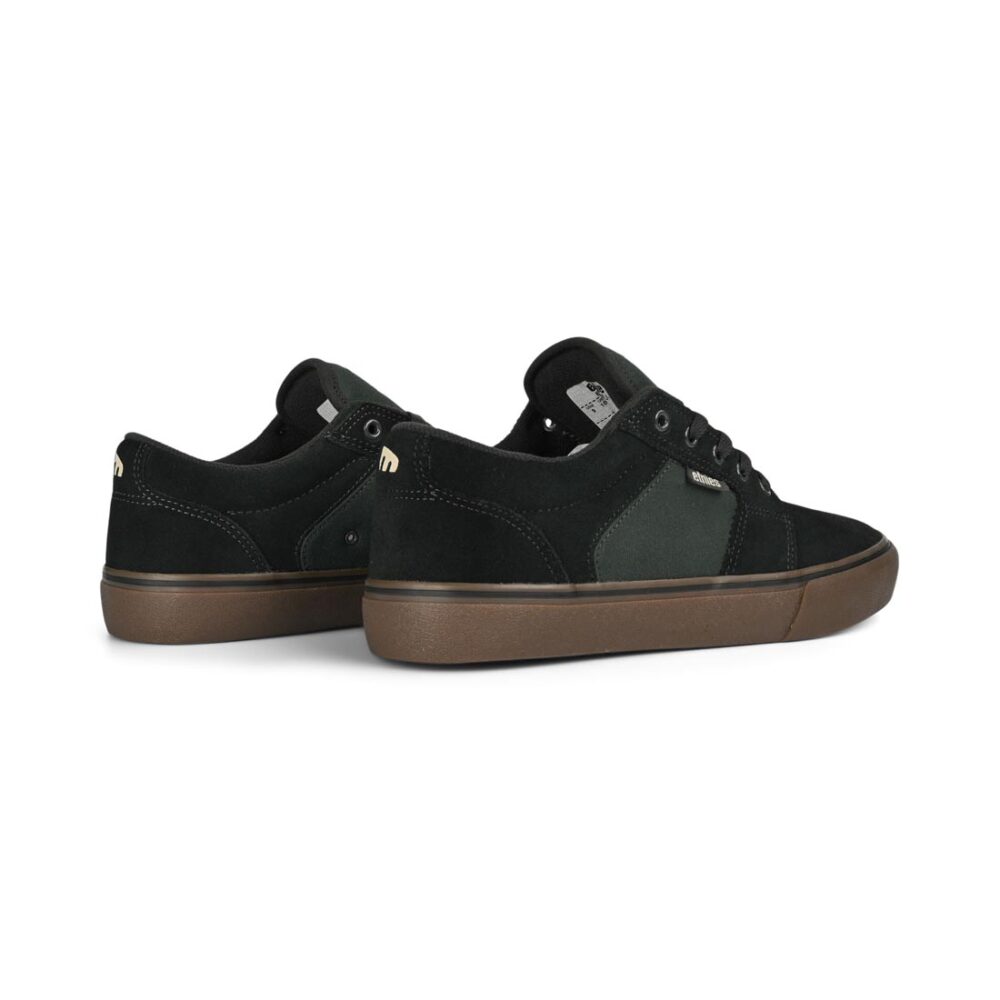 Etnies Barge LS Skate Shoes - Black/Brown/Green