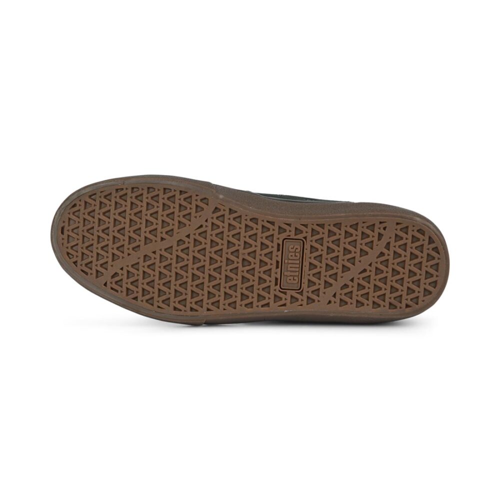 Etnies Barge LS Skate Shoes - Black/Brown/Green