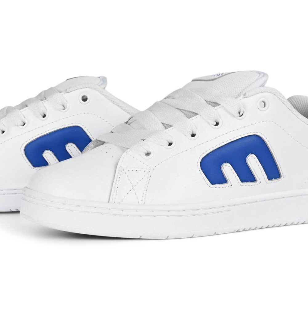 Etnies Callicut Skate Shoes - White/Blue