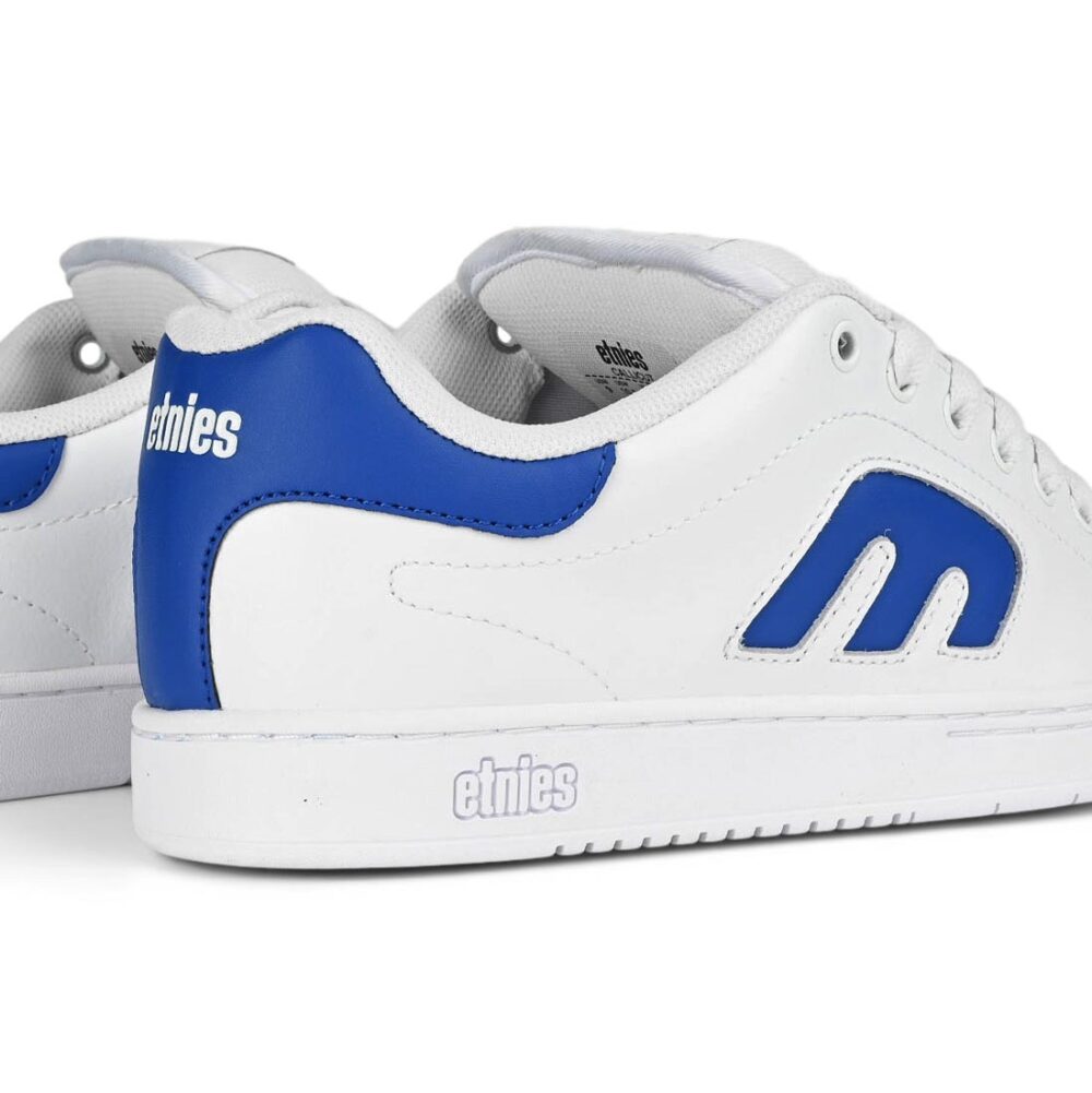 Etnies Callicut Skate Shoes - White/Blue