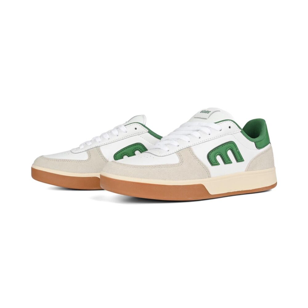 Etnies Emerson Skate Shoes - Grey/White/Green