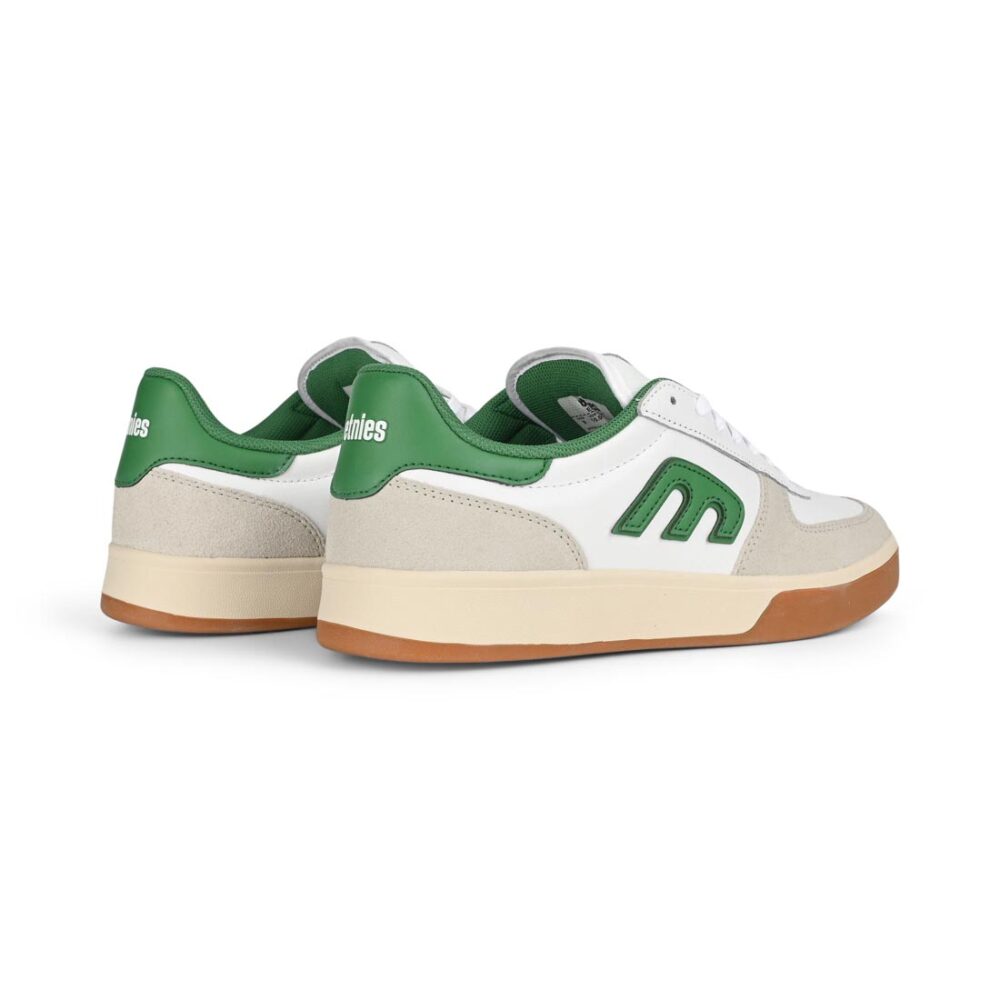 Etnies Emerson Skate Shoes - Grey/White/Green