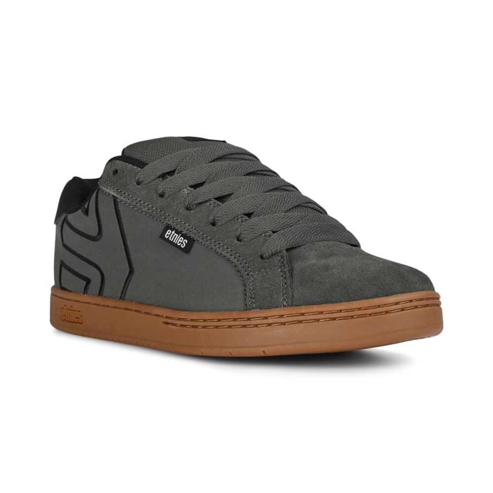 Etnies Fader Skate Shoes - Dark Grey/Black