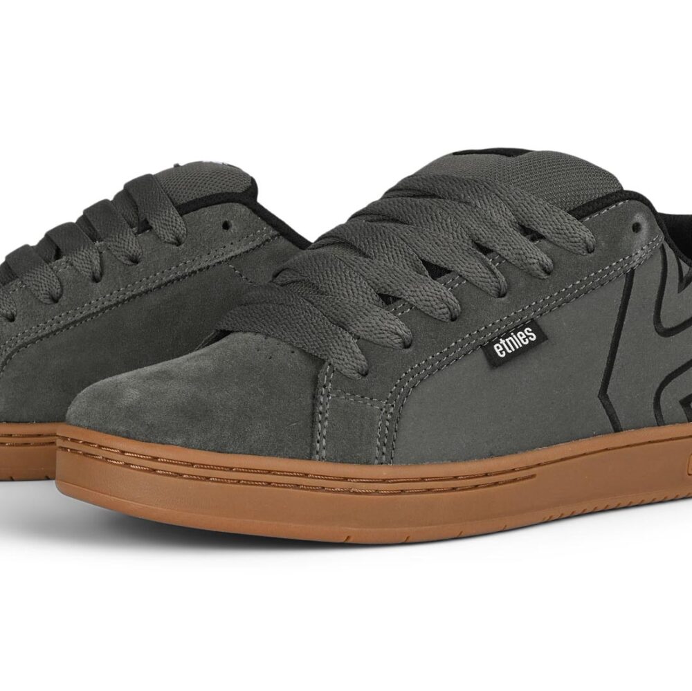 Etnies Fader Skate Shoes - Dark Grey/Black