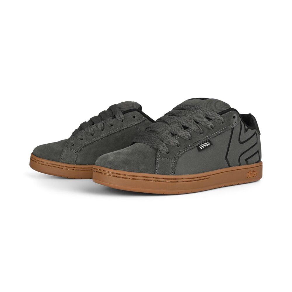 Etnies Fader Skate Shoes - Dark Grey/Black