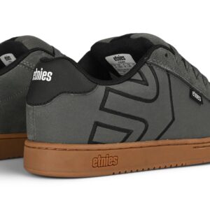 Etnies Fader Skate Shoes - Dark Grey/Black