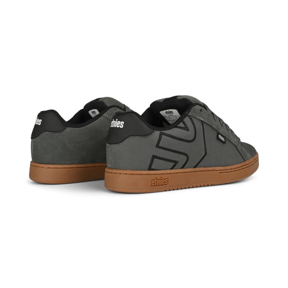 Etnies Fader Skate Shoes - Dark Grey/Black