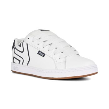 Etnies Fader Skate Shoes - White/Navy