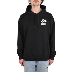 Etnies Icon E Pullover Hoodie - Black/White (SP26)