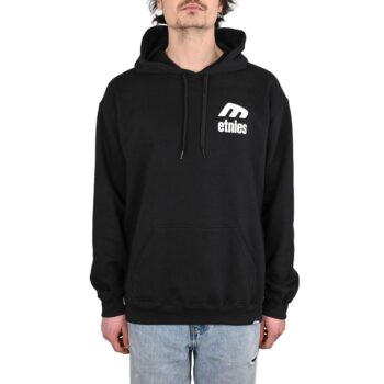 Etnies Icon E Pullover Hoodie - Black/White (SP26)