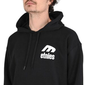 Etnies Icon E Pullover Hoodie - Black/White (SP26)