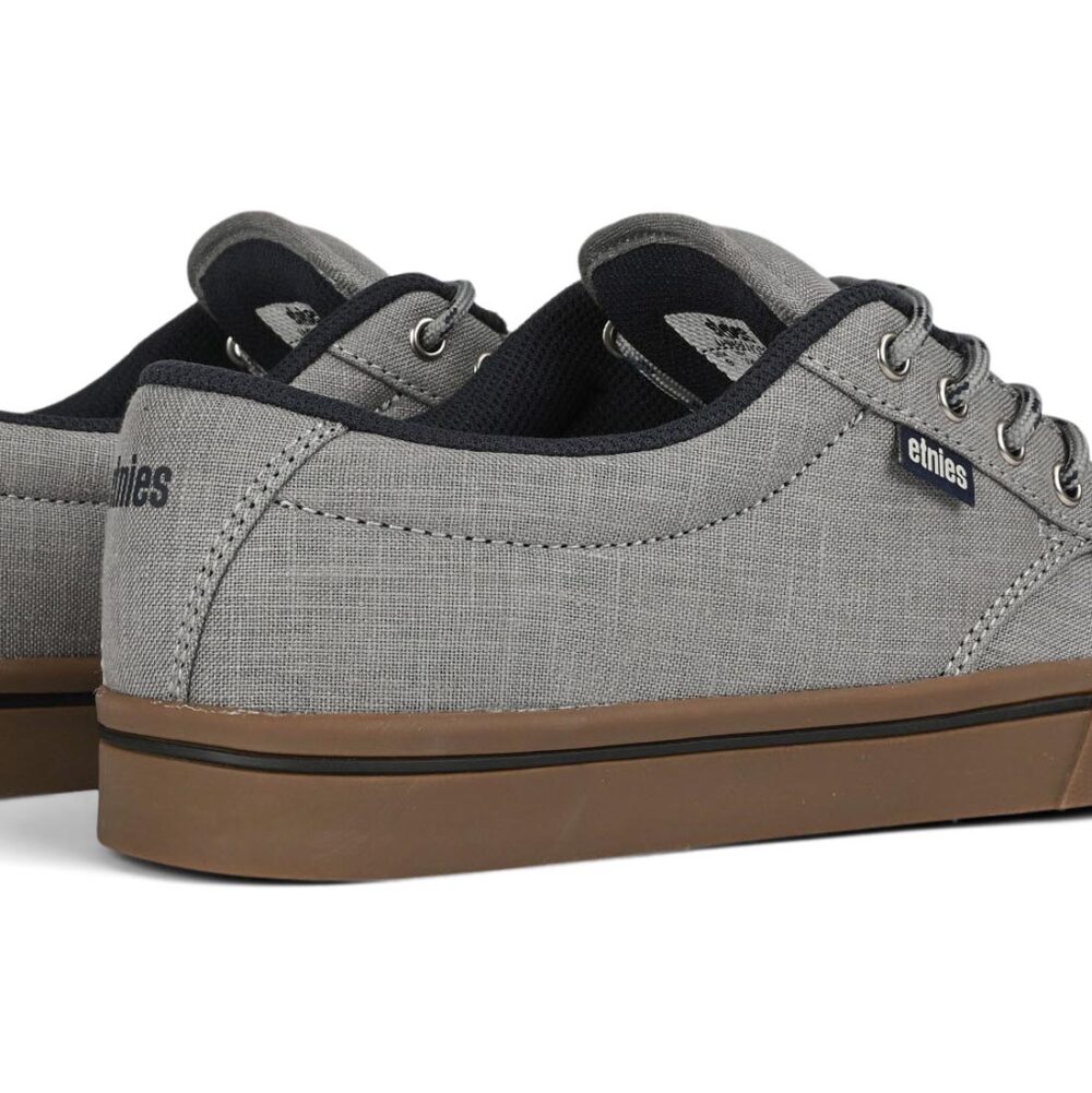 Etnies Jameson 2 Eco Skate Shoes - Light Grey/Navy