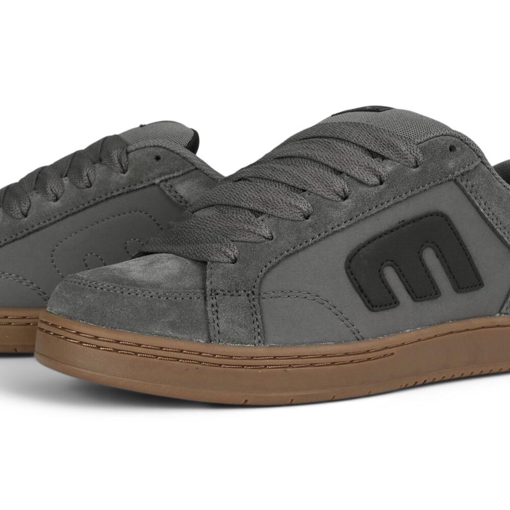 Etnies Kingpin 2K Skate Shoes - Grey/Black/Gum