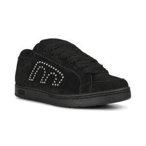 Etnies Kingpin Skate Shoes - Black/Black/Silver