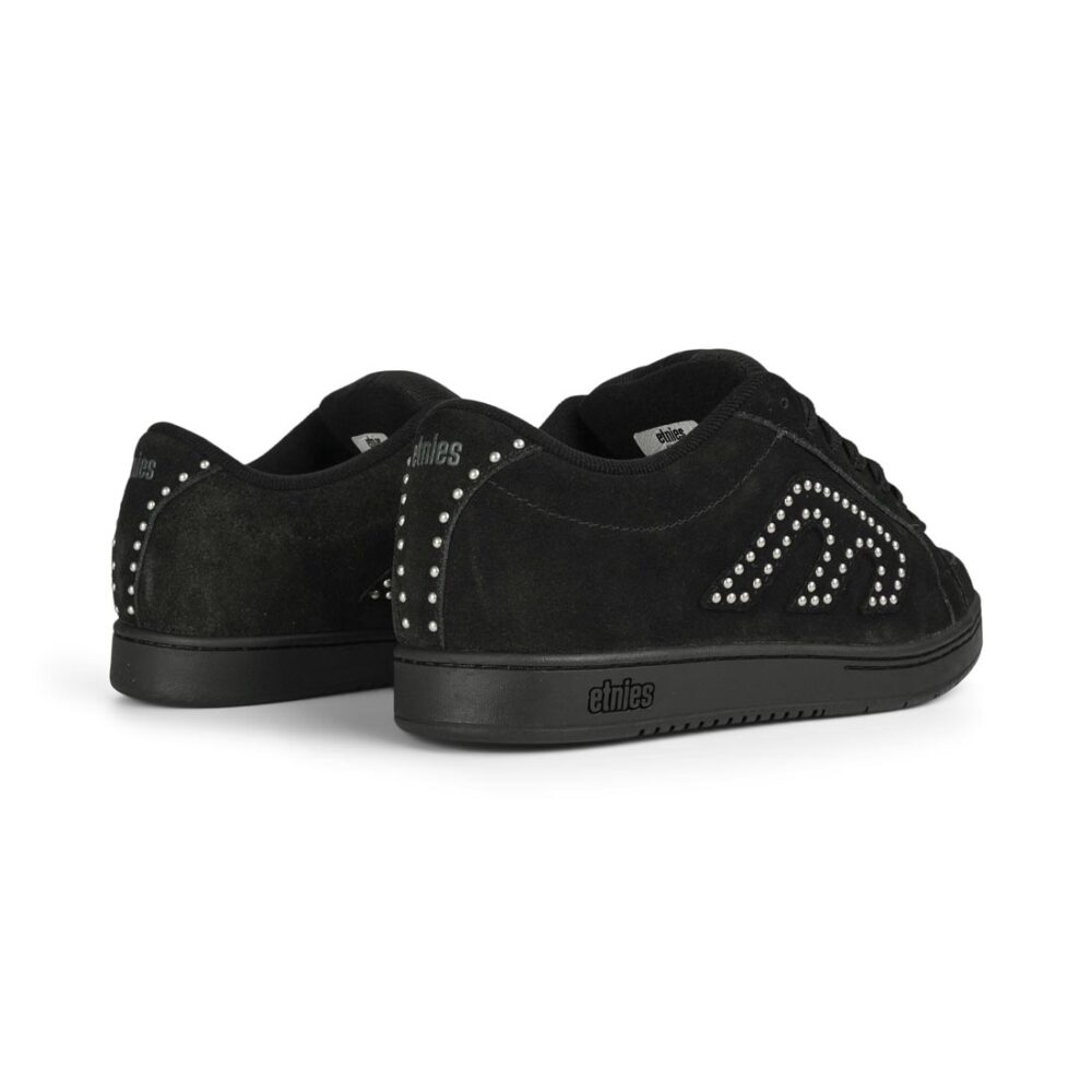 Etnies Kingpin Skate Shoes - Black/Black/Silver