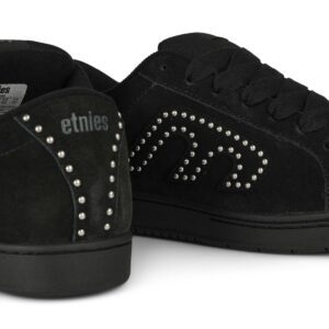 Etnies Kingpin Skate Shoes - Black/Black/Silver