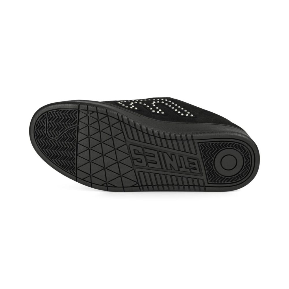 Etnies Kingpin Skate Shoes - Black/Black/Silver