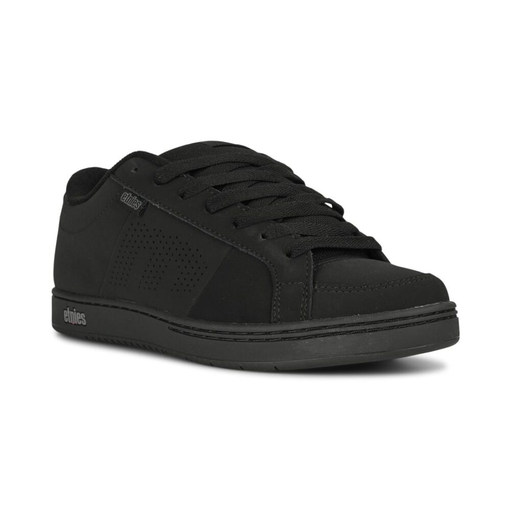 Etnies Kingpin Skate Shoes - Black Dirty Wash
