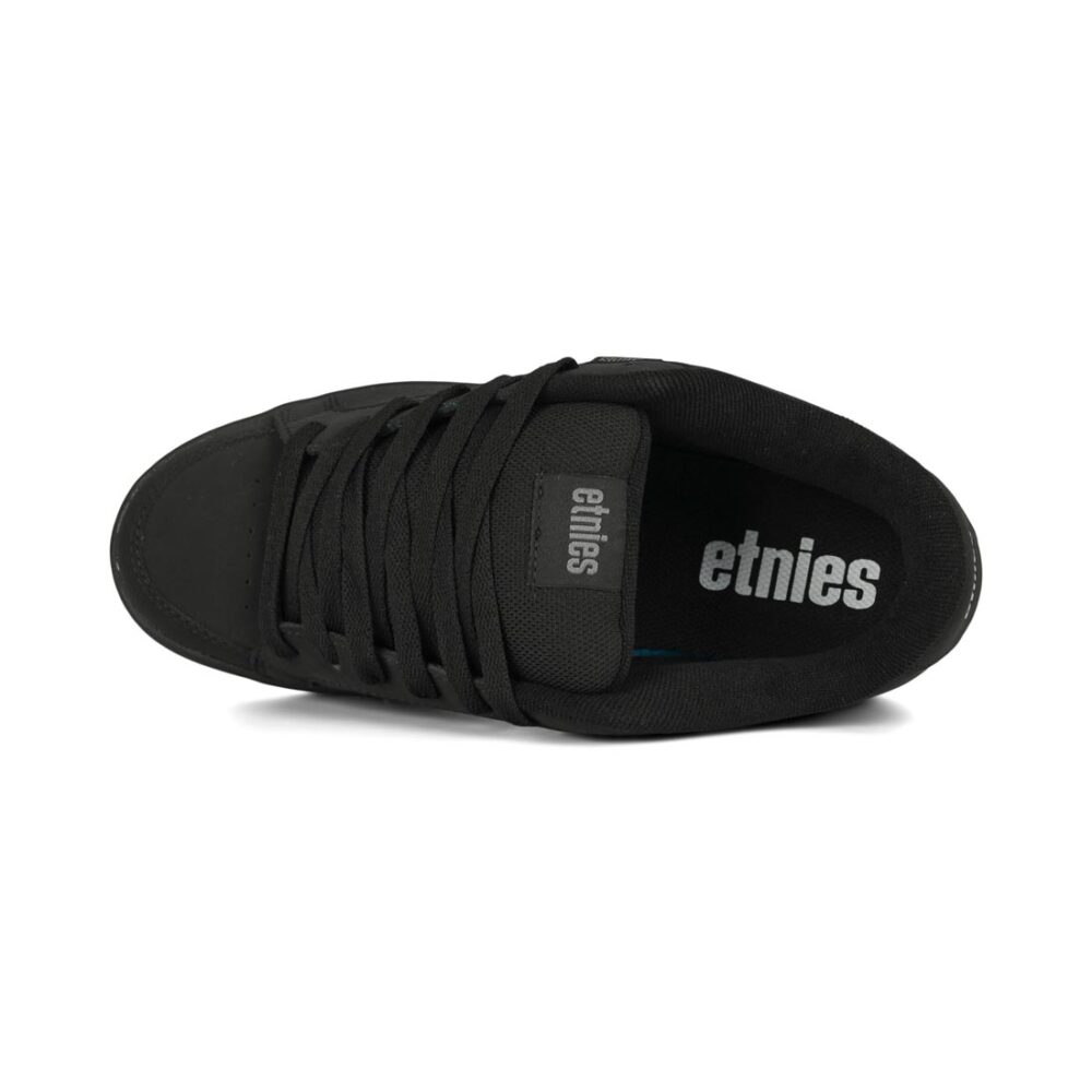 Etnies Kingpin Skate Shoes - Black Dirty Wash