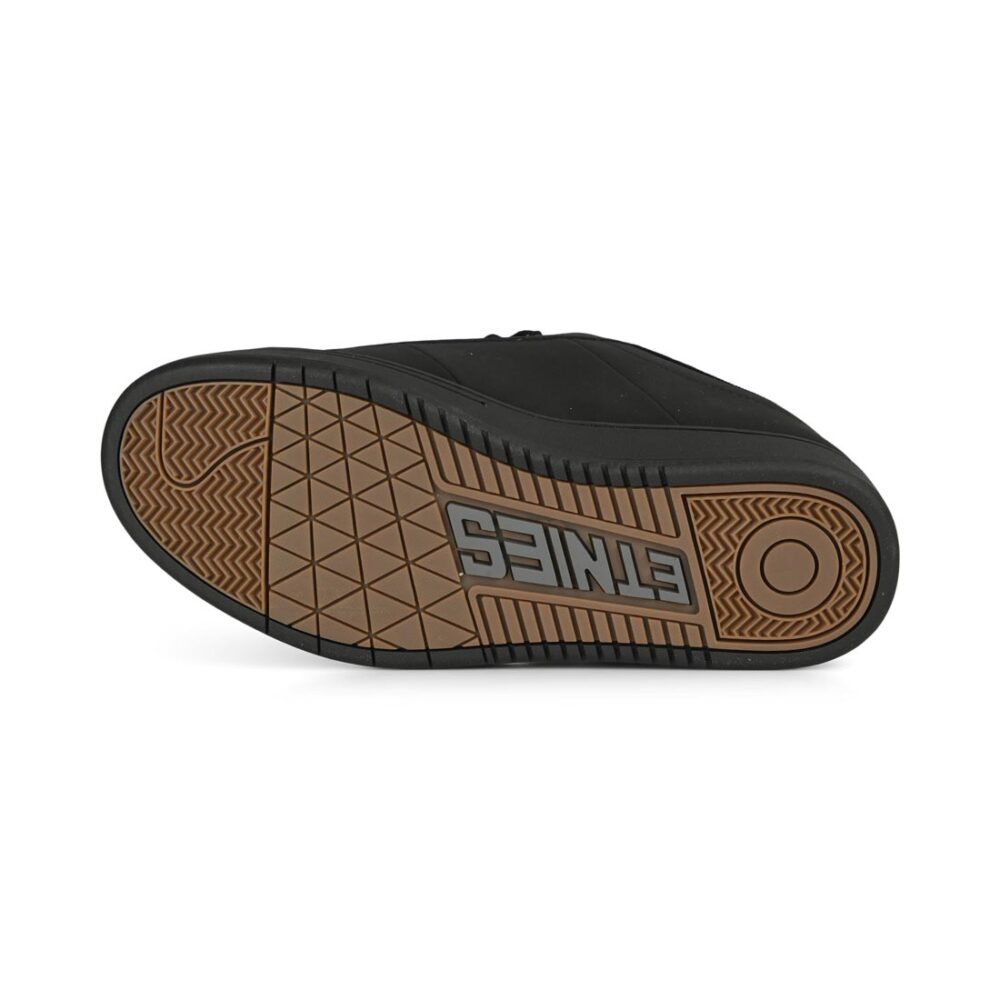 Etnies Kingpin Skate Shoes - Black Dirty Wash