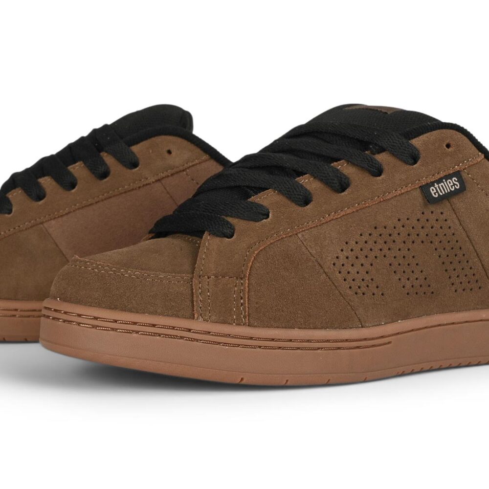 Etnies Kingpin Skate Shoes - Brown/Tan/Black