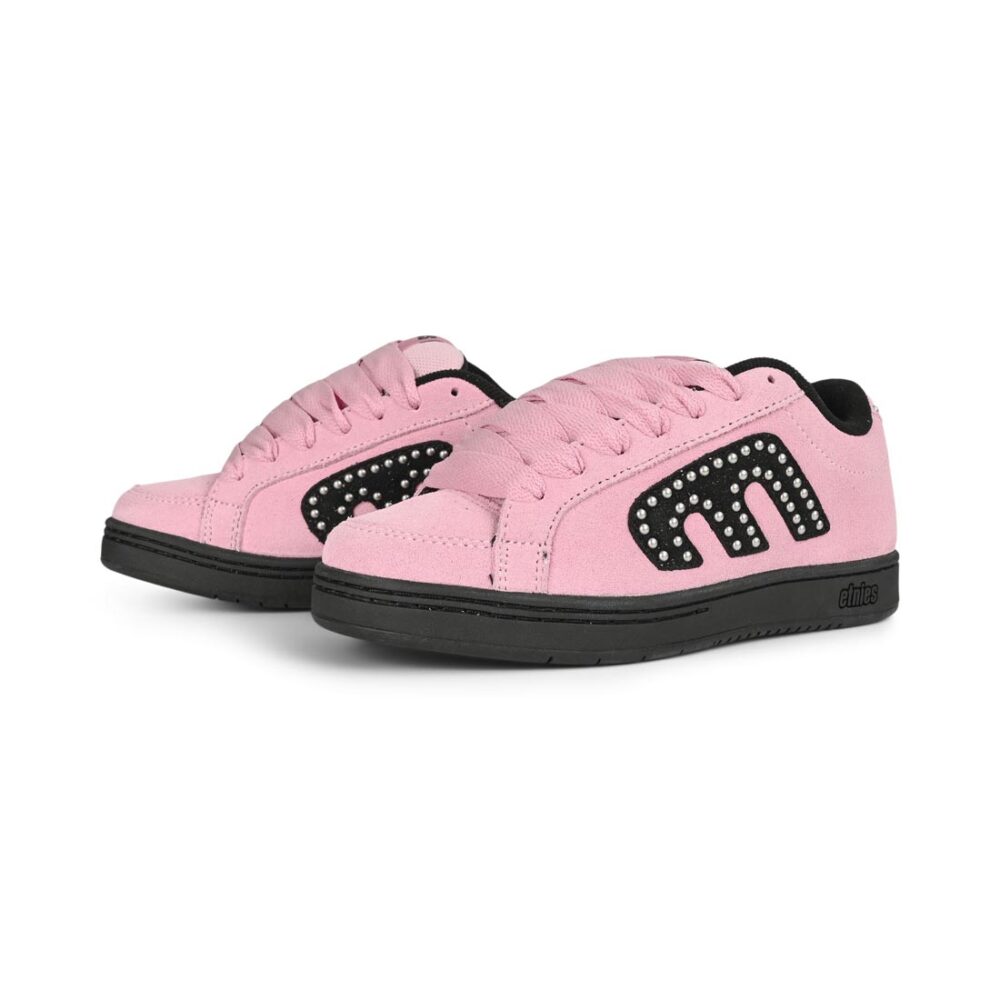 Etnies Kingpin Skate Shoes - Pink/Black
