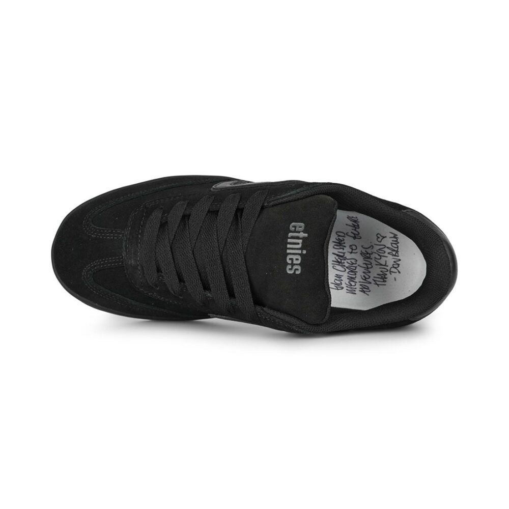 Etnies Lo Cut Skate Shoes - Black/Black/Black