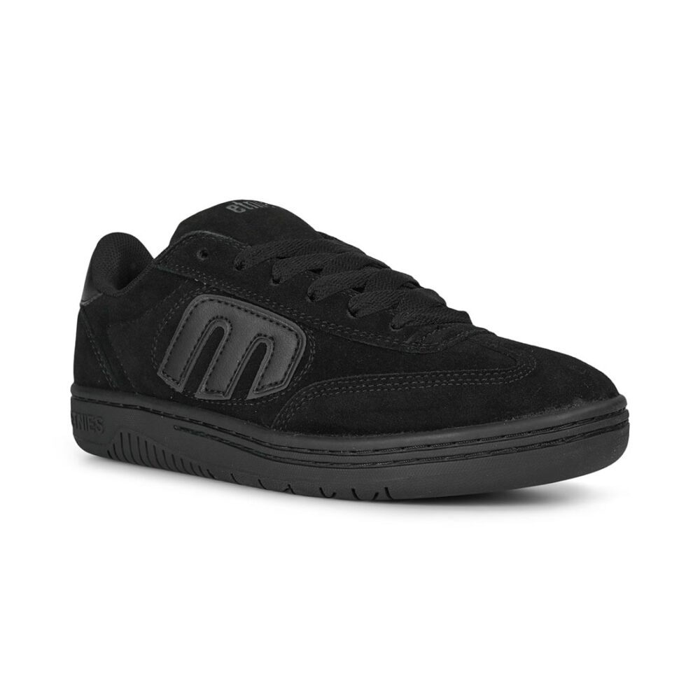 Etnies Lo Cut Skate Shoes - Black/Black/Black