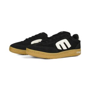 Etnies Lo Cut Skate Shoes - Black/Gum/White