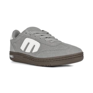 Etnies Lo Cut Skate Shoes - Grey/White/Gum