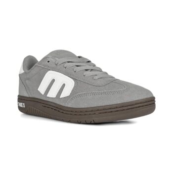 Etnies Lo Cut Skate Shoes - Grey/White/Gum