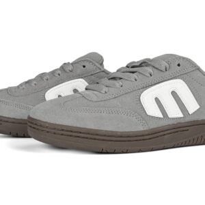 Etnies Lo Cut Skate Shoes - Grey/White/Gum