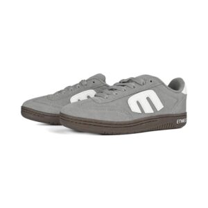 Etnies Lo Cut Skate Shoes - Grey/White/Gum