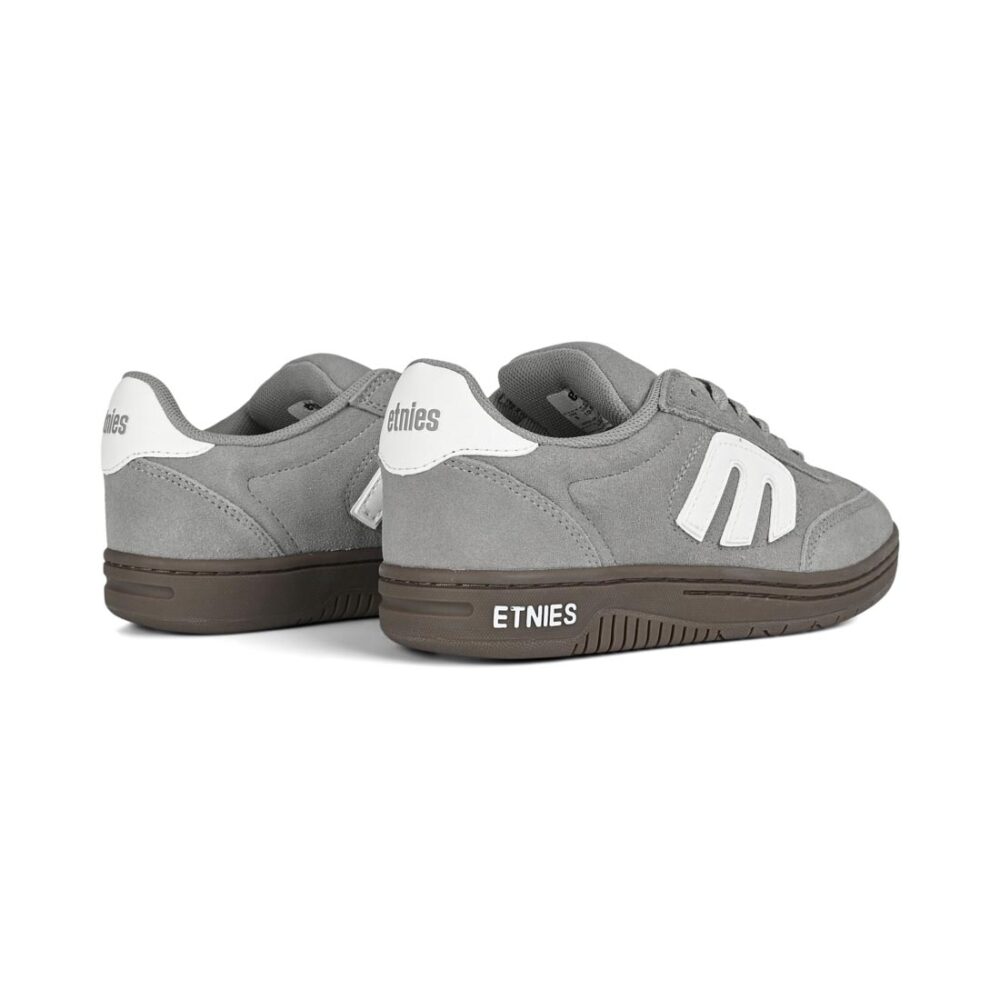 Etnies Lo Cut Skate Shoes - Grey/White/Gum