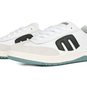 Etnies Lo Cut Skate Shoes - White/Black/Green