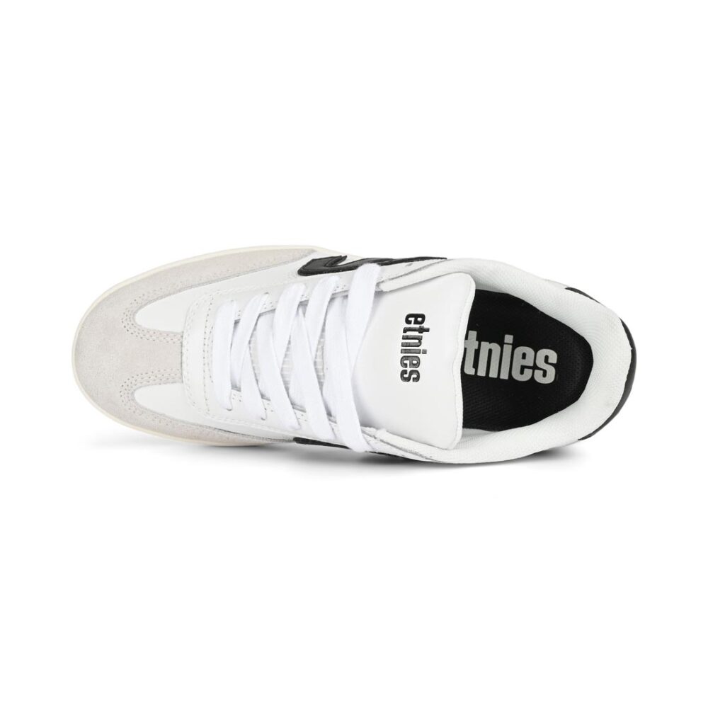 Etnies Lo Cut Skate Shoes - White/Black/Green