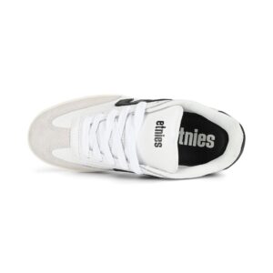 Etnies Lo Cut Skate Shoes - White/Black/Green