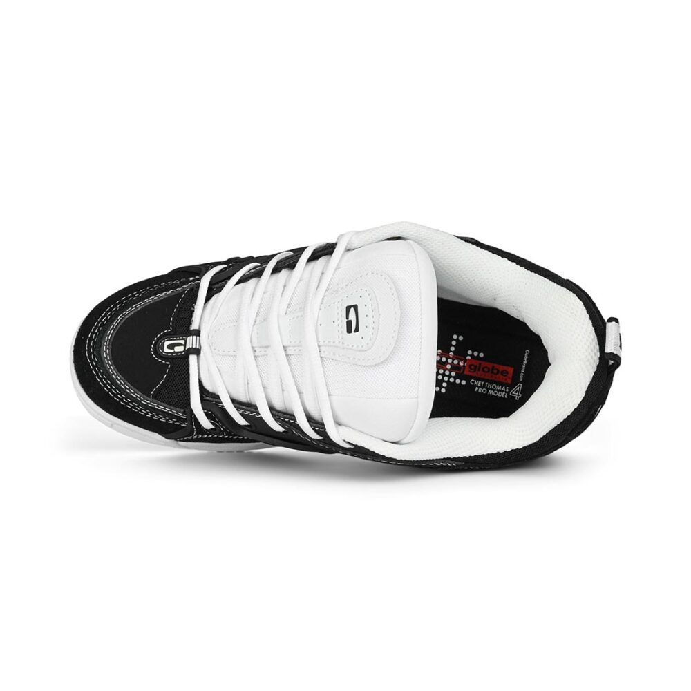 Globe CT-4 Skate Shoes - Black/White