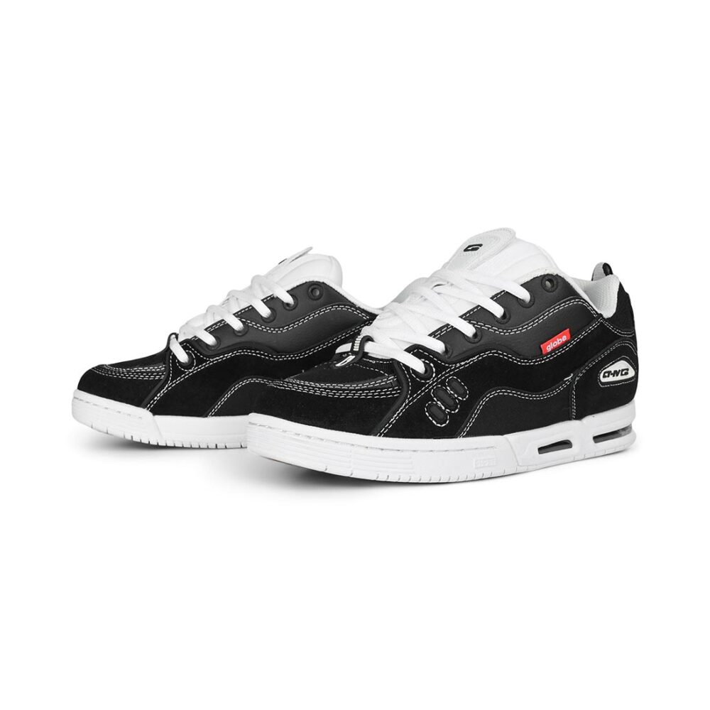 Globe CT-4 Skate Shoes - Black/White
