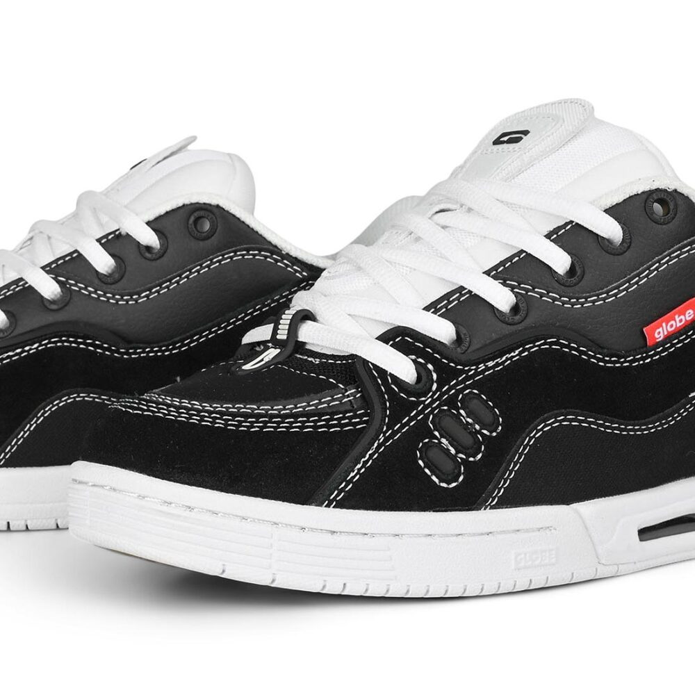 Globe CT-4 Skate Shoes - Black/White
