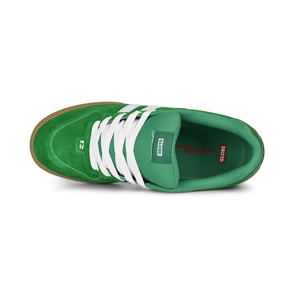 Globe Encore 2 Skate Shoes - Green/White/Gum