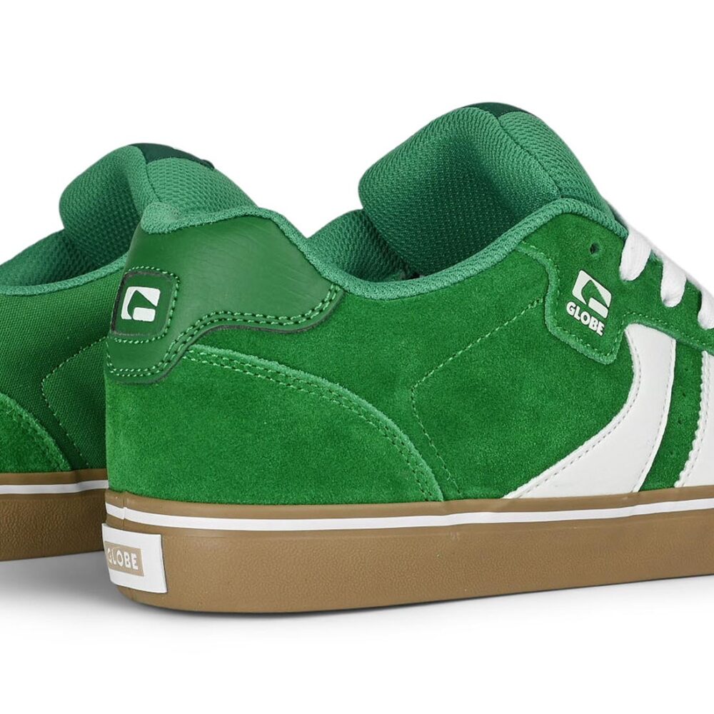 Globe Encore 2 Skate Shoes - Green/White/Gum